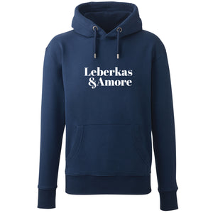 Hoodie "Leberkas & Amore" von meinherzschlag – Produktbild 5 von 7.
