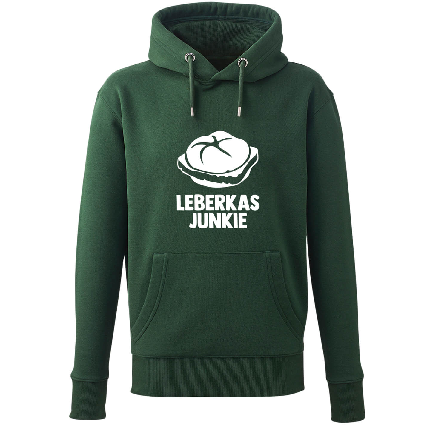 Hoodie "Leberkasjunkie" - meinherzschlag.de