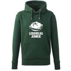 Hoodie "Leberkasjunkie" - meinherzschlag.de