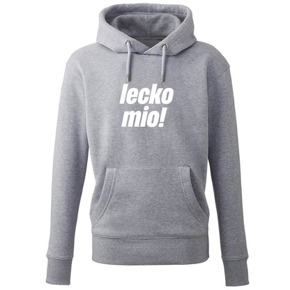 Hoodie "lecko mio!" - meinherzschlag.de