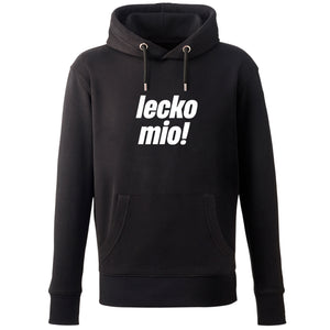 Hoodie "lecko mio!" - meinherzschlag.de