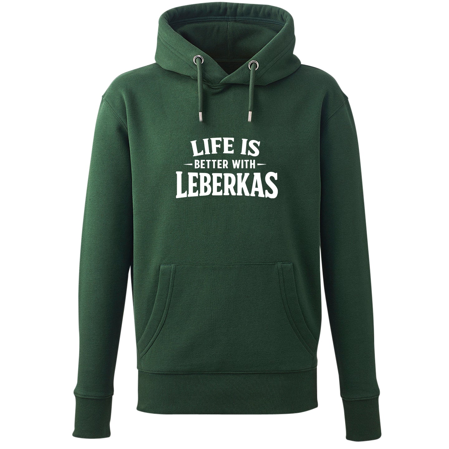 Hoodie "Life is better with Leberkas" - meinherzschlag.de