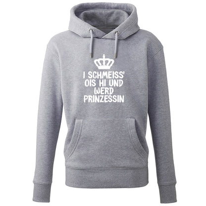 Hoodie "Prinzessin" - meinherzschlag.de