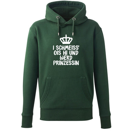 Hoodie "Prinzessin" - meinherzschlag.de