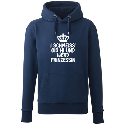 Hoodie "Prinzessin" - meinherzschlag.de