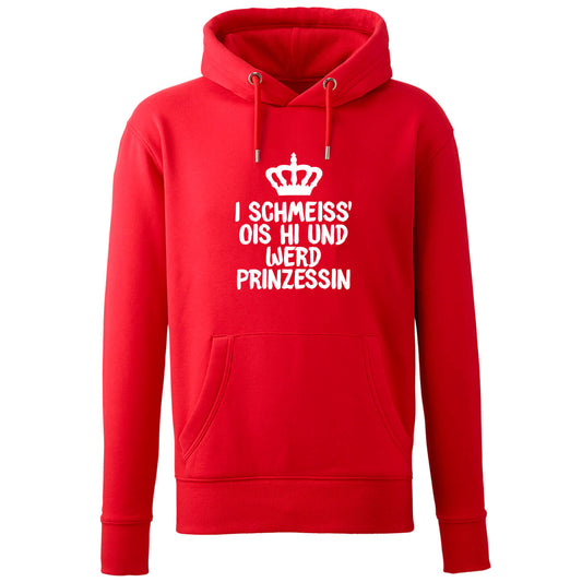 Hoodie "Prinzessin" - meinherzschlag.de