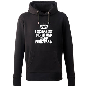 Hoodie "Prinzessin" - meinherzschlag.de