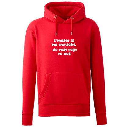 Hoodie "s'Meiste is ma wurscht!"