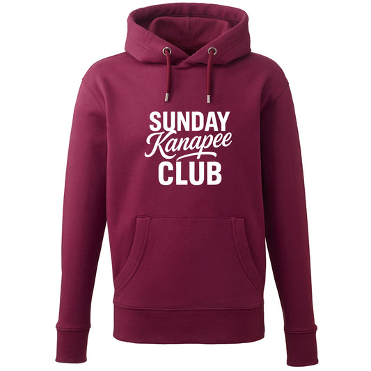 Hoodie "Sunday Kanapee Club" - meinherzschlag.de
