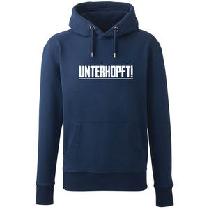 Hoodie "Unterhopft" - meinherzschlag.de