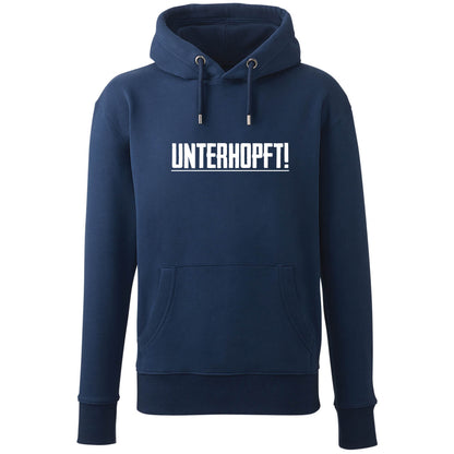 Hoodie "Unterhopft" - meinherzschlag.de