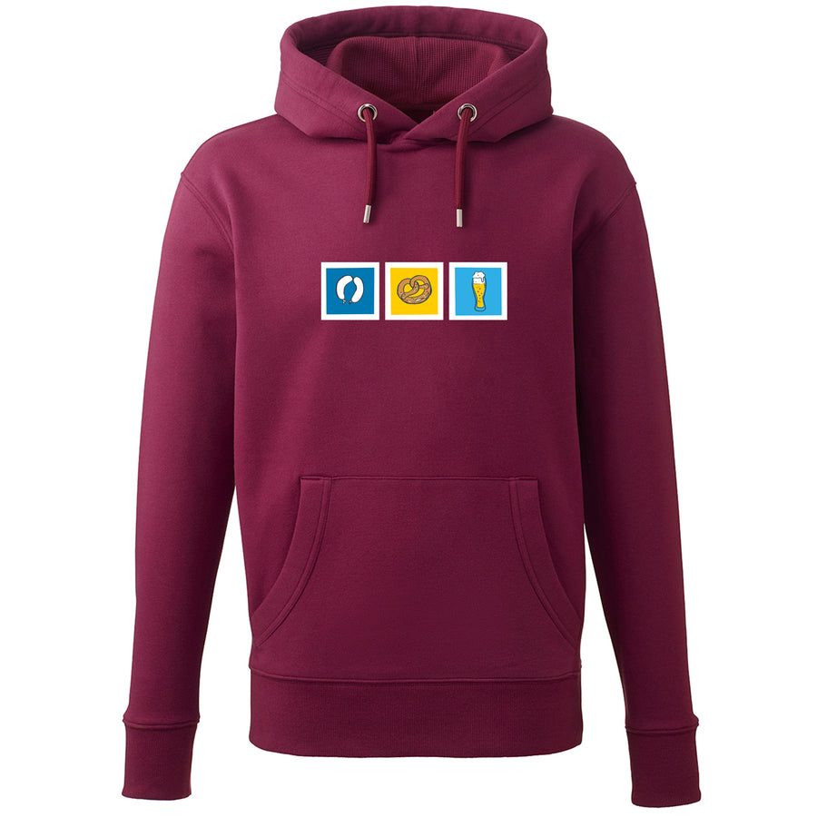 Hoodie "Weißwurstfrühstück" - meinherzschlag.de