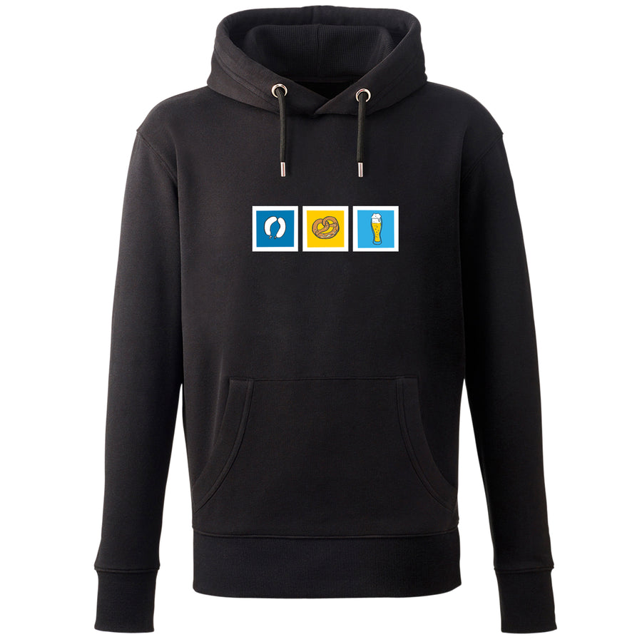 Hoodie "Weißwurstfrühstück" - meinherzschlag.de