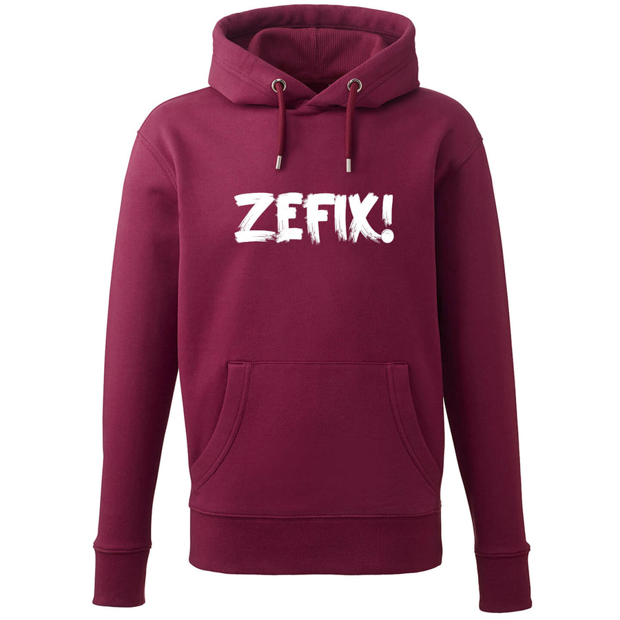Hoodie "ZEFIX!" - meinherzschlag.de