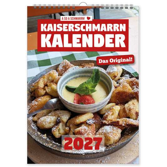 Der Kaiserschmarrn-Kalender 2027