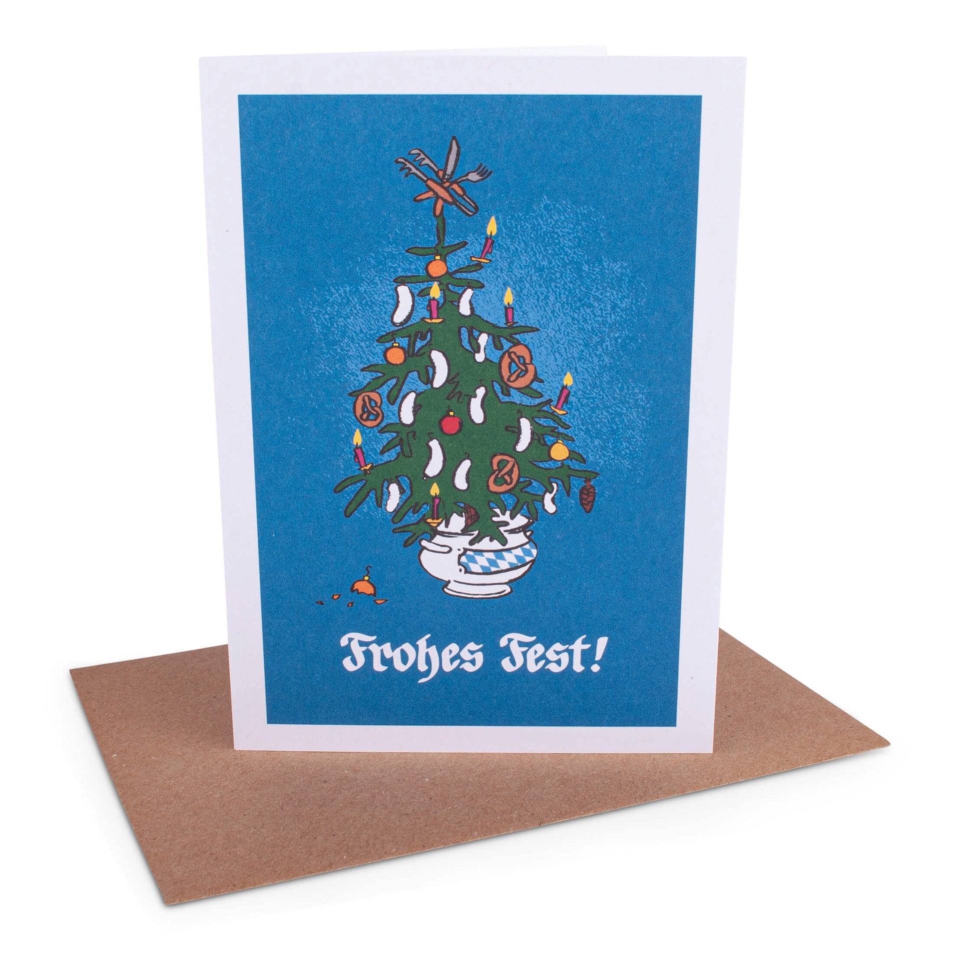 Weihnachtskarte "Christbaum" - meinherzschlag.de