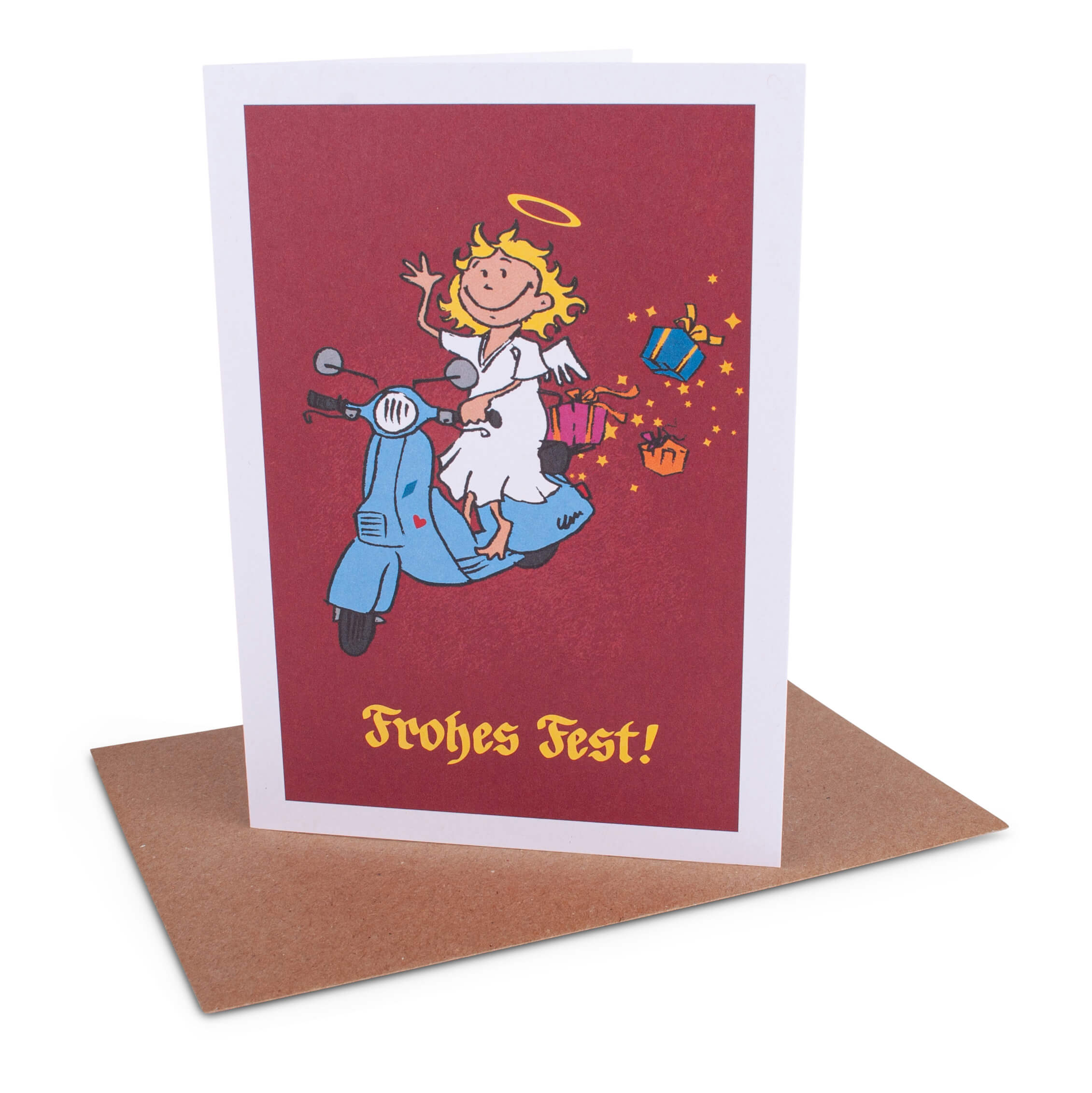 Weihnachtskarte 'Christkindl' - Bayerische Geschenke Weihnachtskarte 'Christkindl' - Bayerische Geschenke