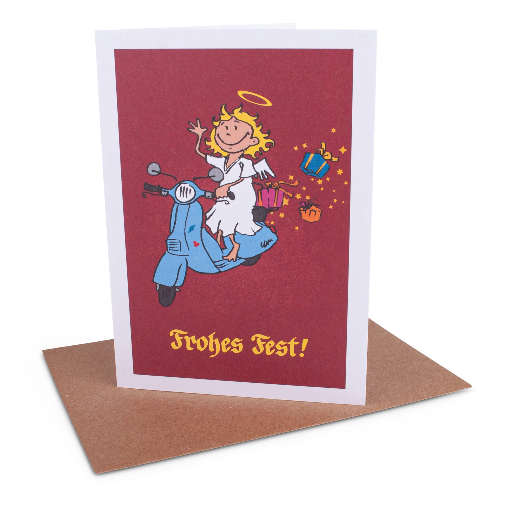 Weihnachtskarte "Christkindl" - meinherzschlag.de