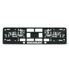 Kennzeichenhalter "Bergverliebt"