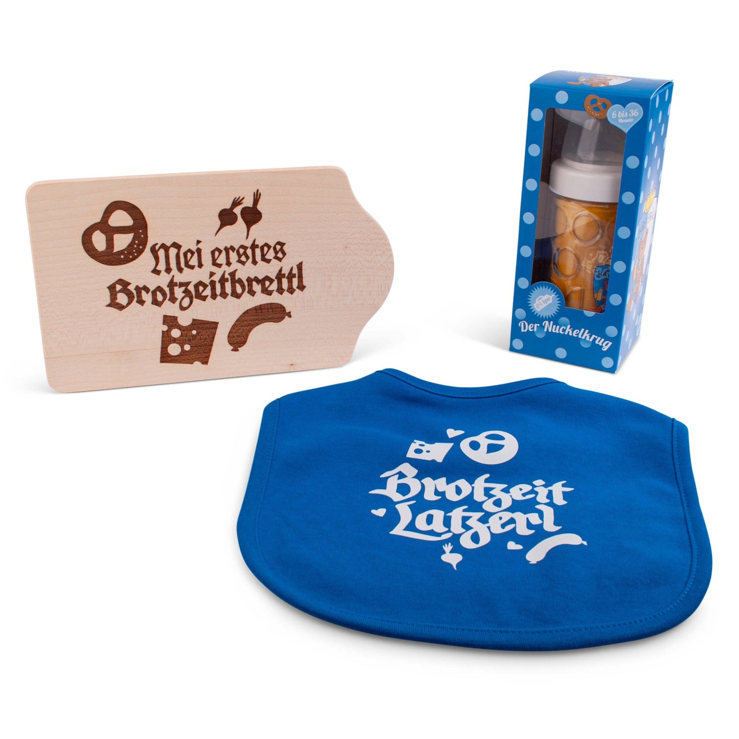 Kinder - Brotzeit Set für Buben - meinherzschlag.de
