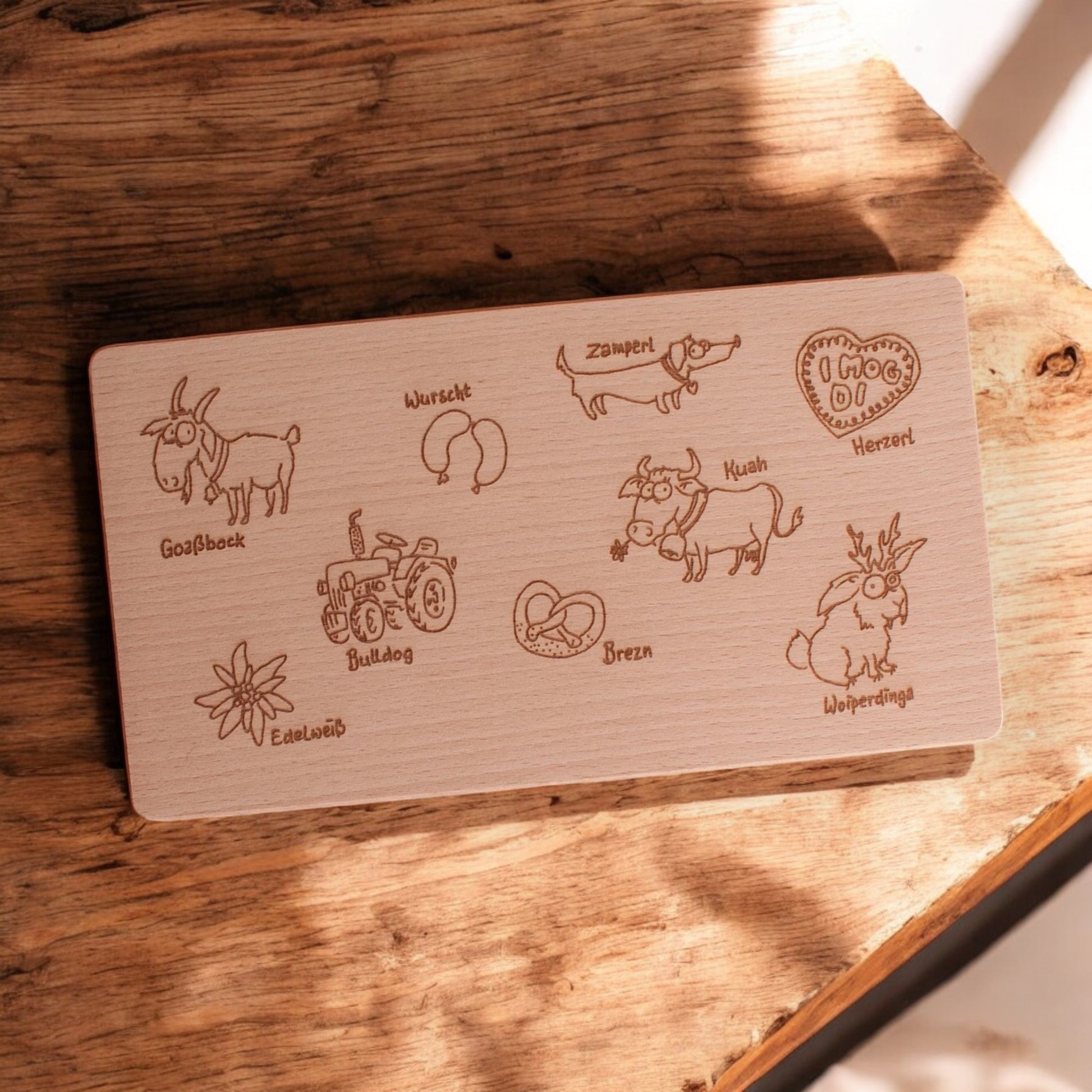 Brotzeitbrettl fürd Zwergerl - meinherzschlag.de