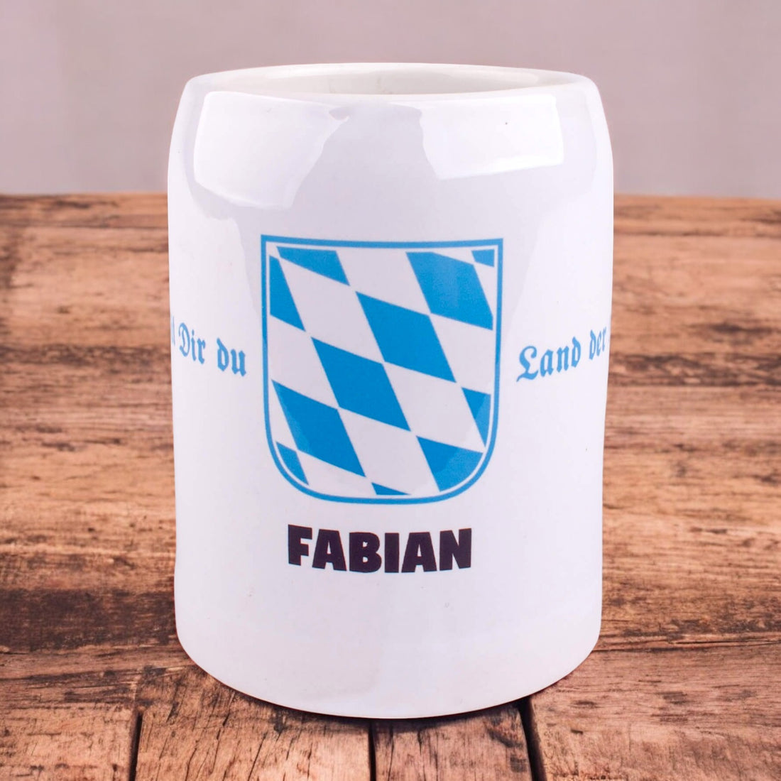 Kinderkrug "Wappen" mit Wunschname