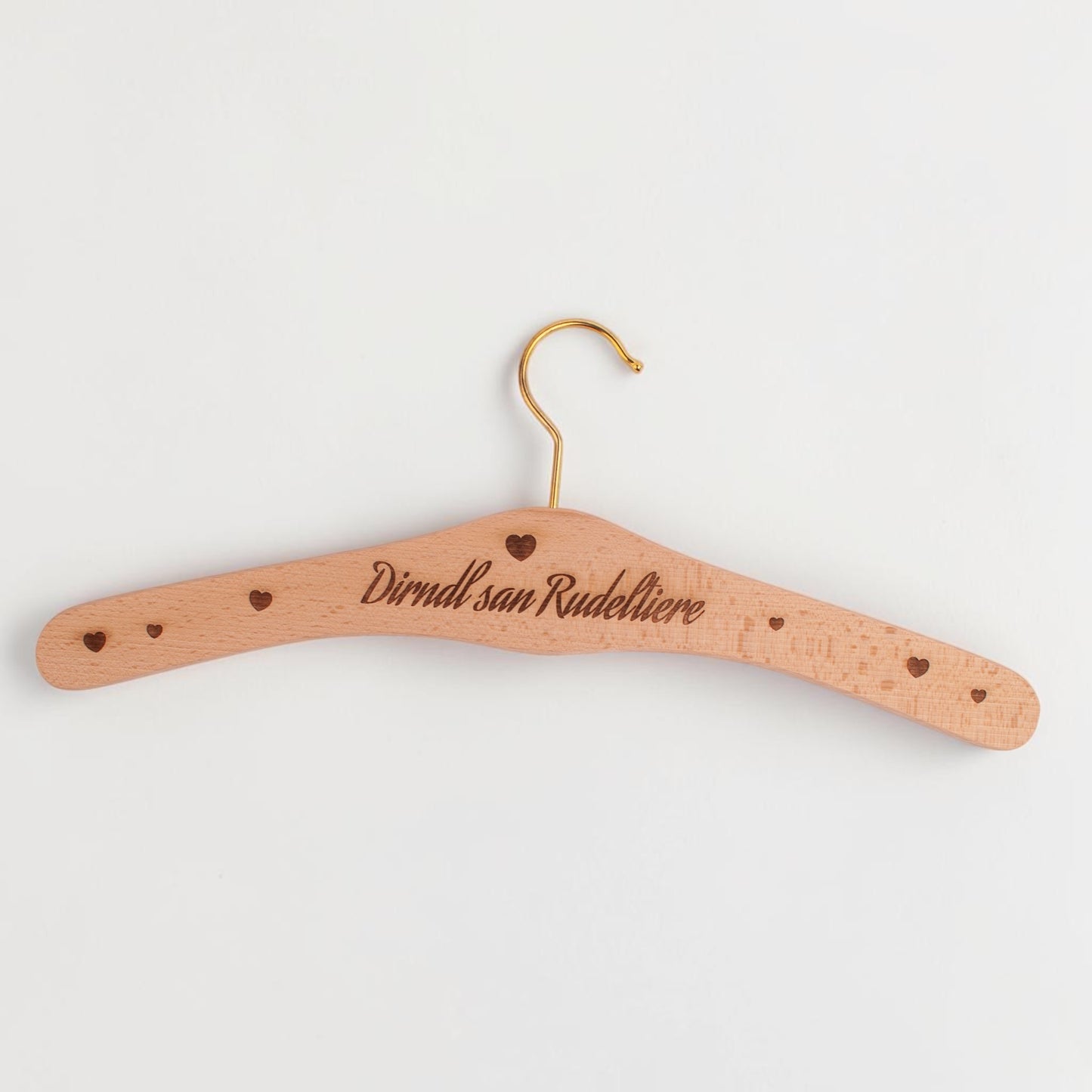Kleiderbügel "Dirndl san Rudeltiere"