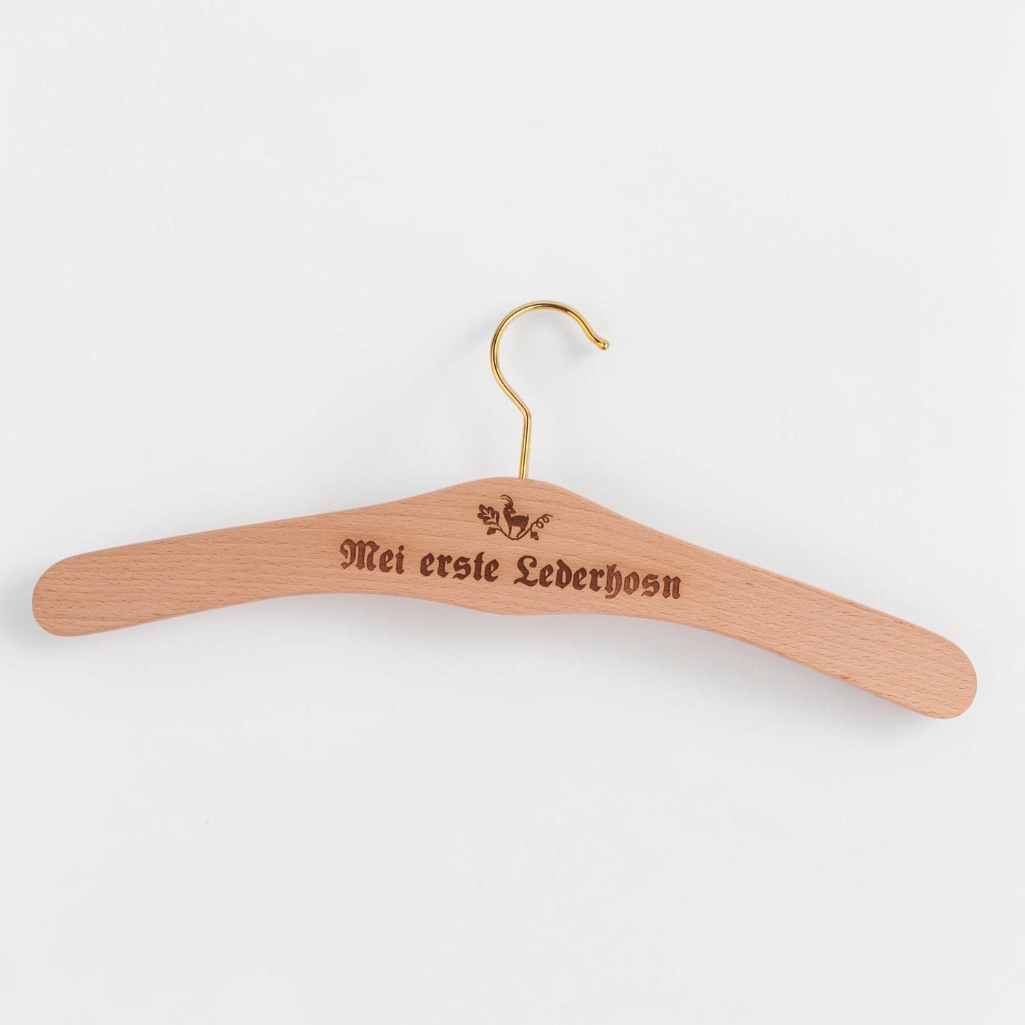 Kleiderbügel "Mei erste Lederhosn"