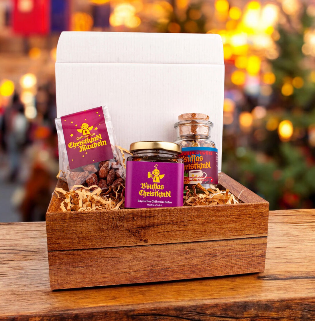 Kleine Geschenkbox "Glühwein"