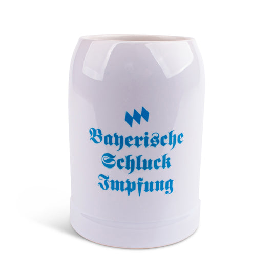 Bierkrug "Bayerische Schluck Impfung" - meinherzschlag.de