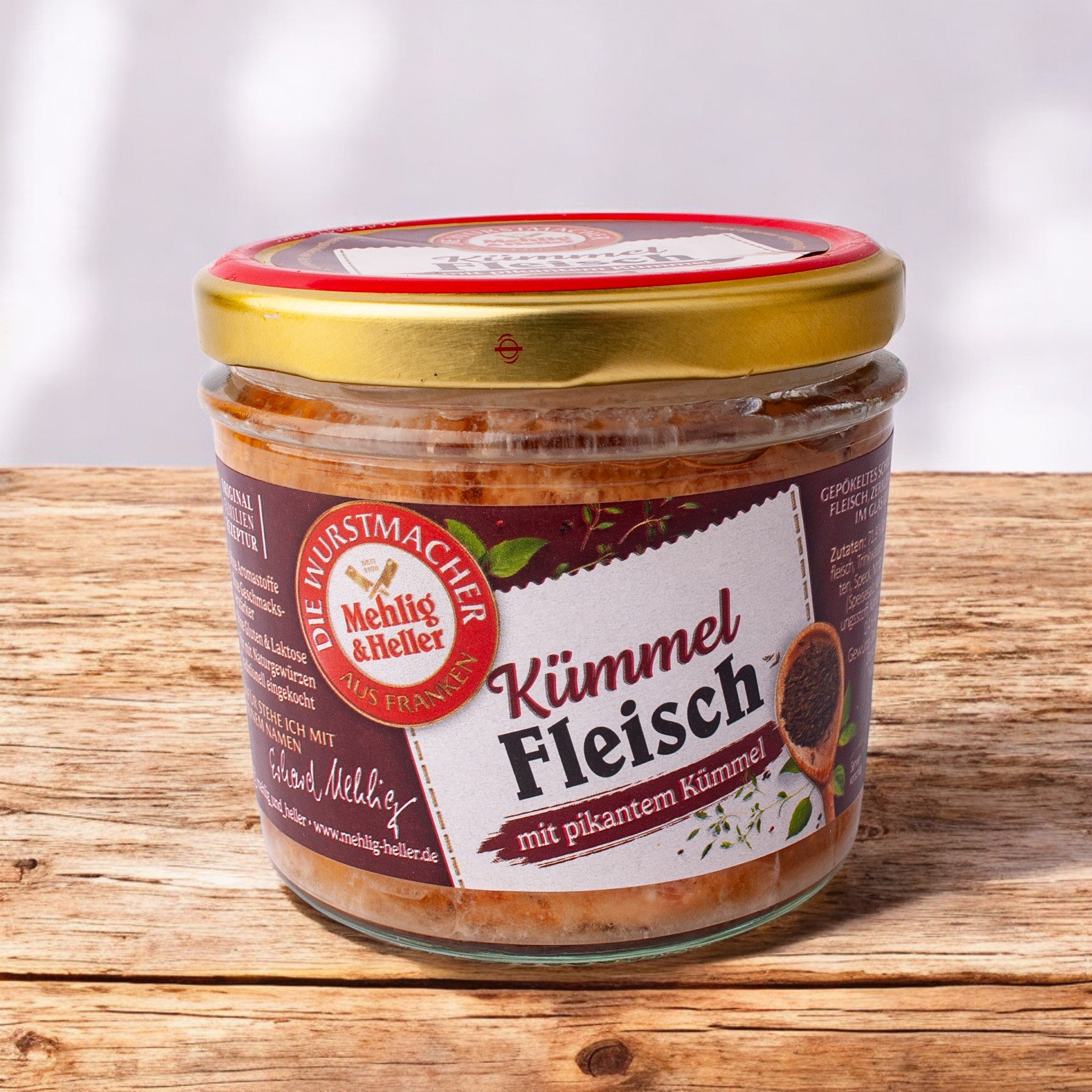 Kümmelfleisch im Glasl - meinherzschlag.de