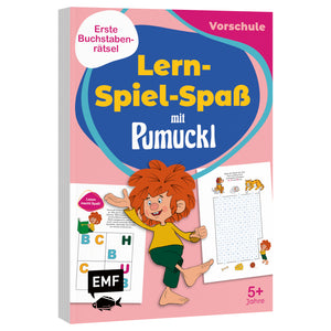 Lern-Spiel-Spaß mit Pumuckl: Buchstabenrätsel von meinherzschlag – Produktbild 1 von 4.