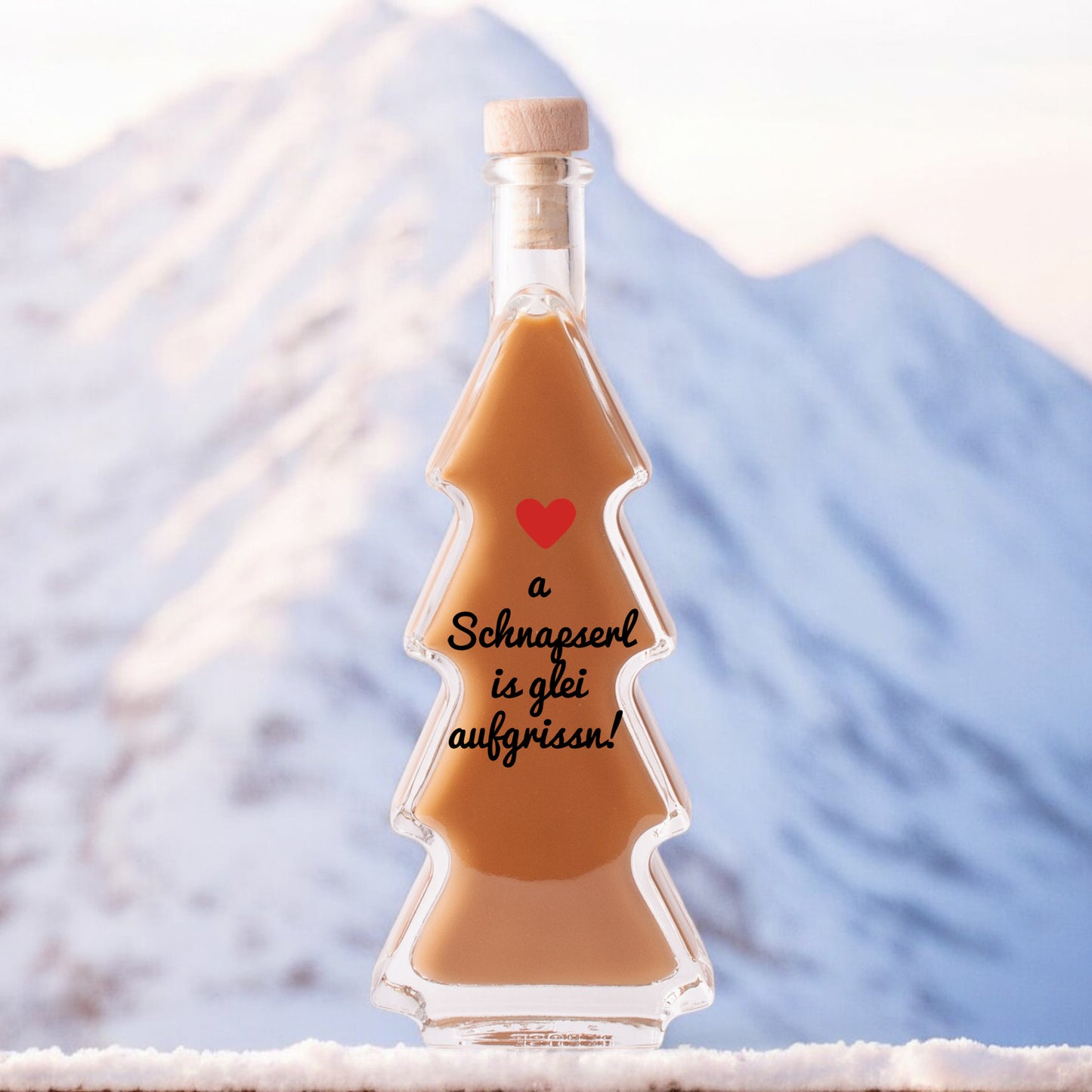 Weihnachtslikör "A Schnapserl is glei aufgrissn!" - meinherzschlag.de
