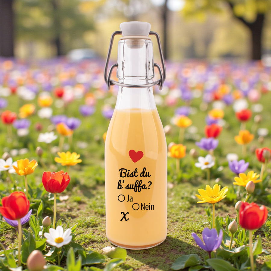 Likör/Schnaps "Bist du b'suffa?" von meinherzschlag – Produktbild 7 von 7.