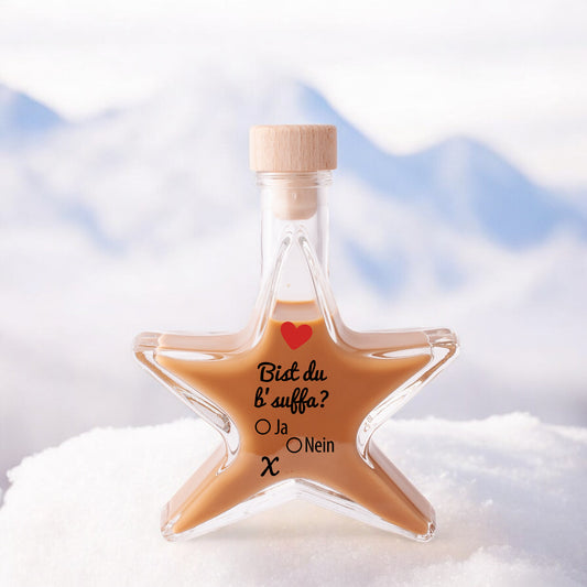 Weihnachtslikör "Bist du b'suffa?" - meinherzschlag.de
