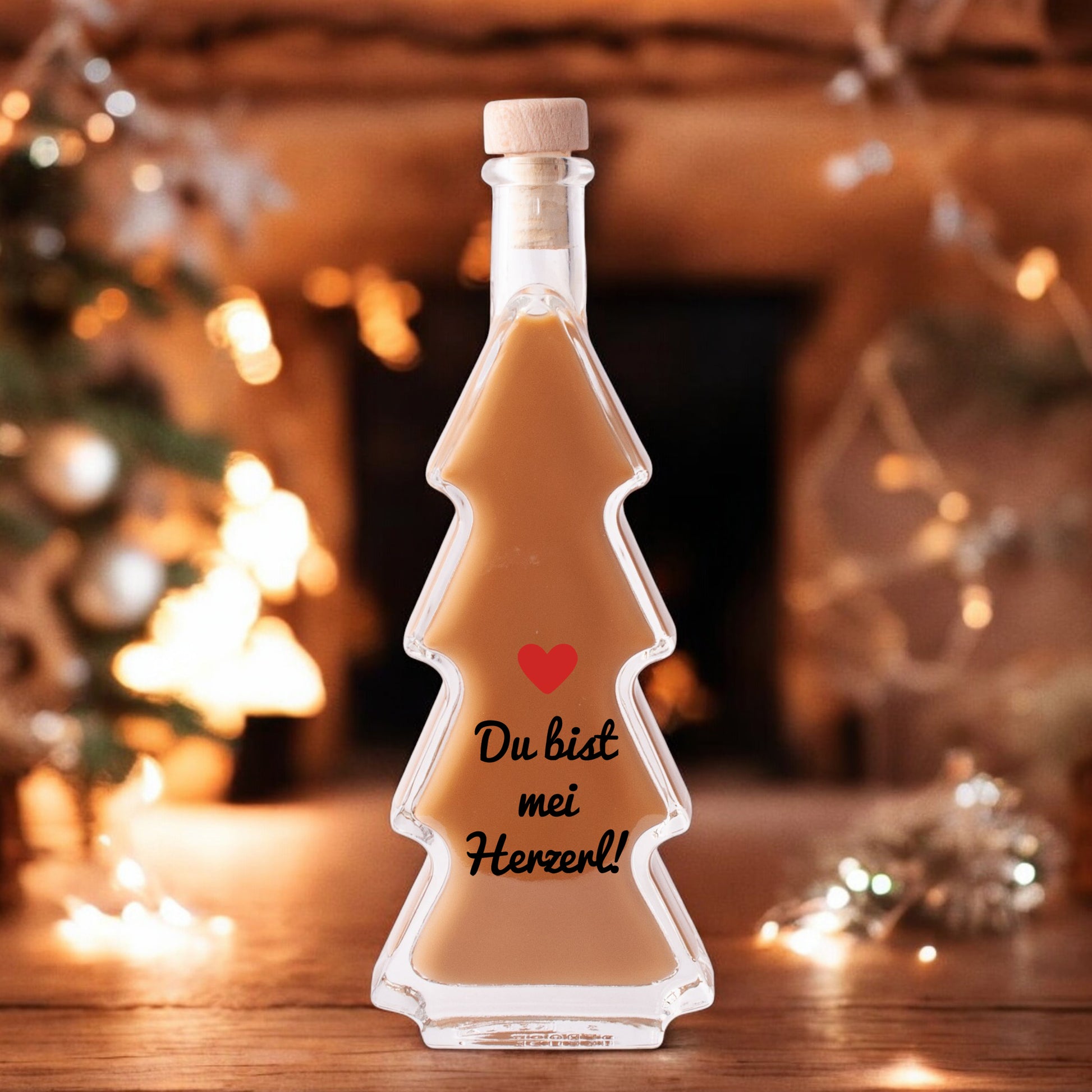 Weihnachtslikör "Du bist mei Herzerl!" - meinherzschlag.de