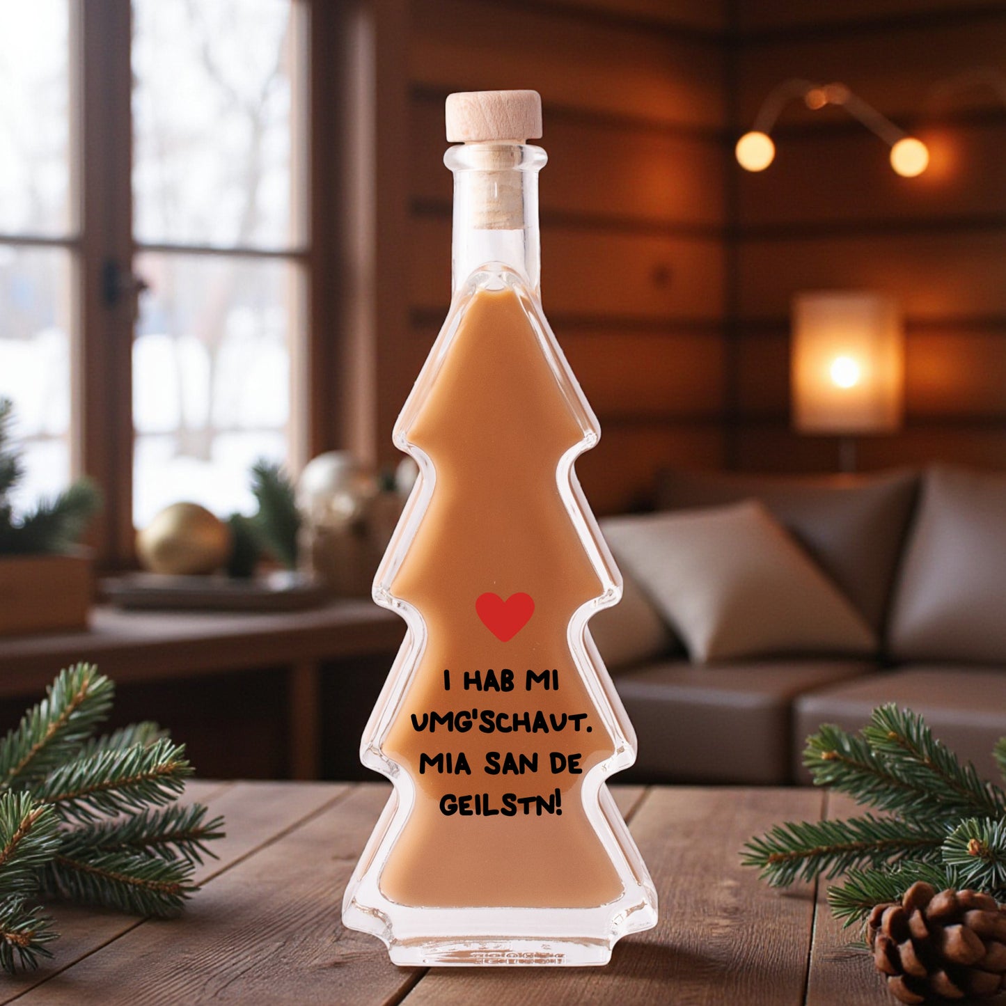 Weihnachtslikör "Mia san de Geilstn!"