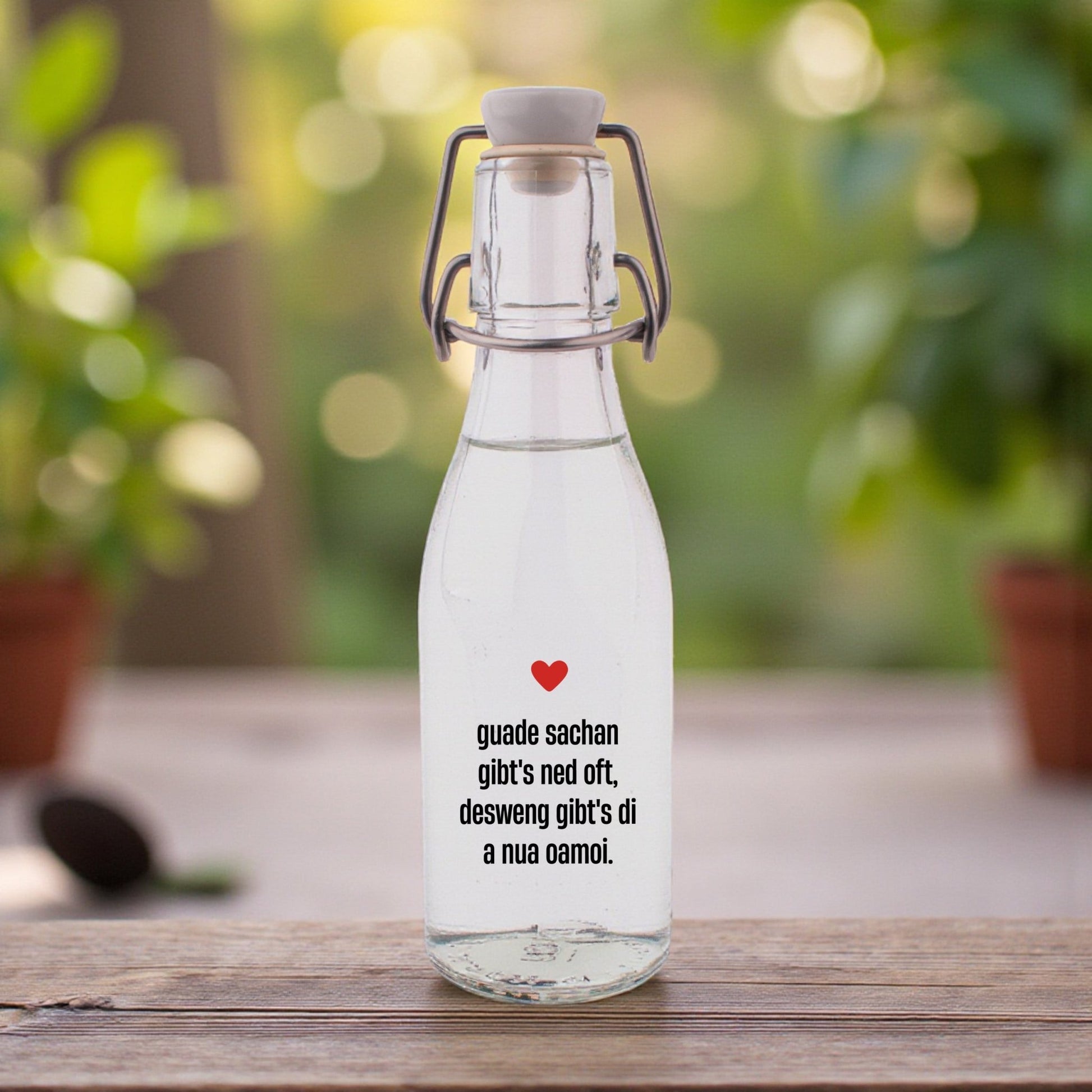 Likör/Schnaps "Guade Sachan" - meinherzschlag.de