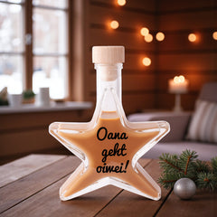 Weihnachtslikör "Oana geht oiwei!"