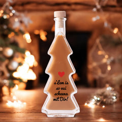 Weihnachtslikör "s'Lem is so vui scheena mit Dir!"