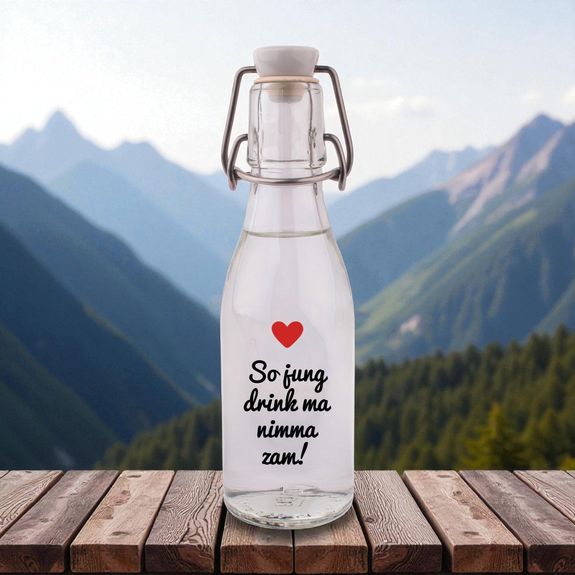 Likör/Schnaps "So jung drink ma nimma zam!" - meinherzschlag.de