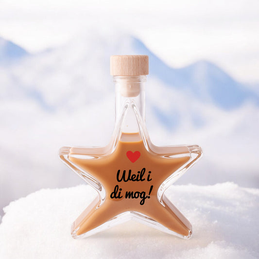Weihnachtslikör "Weil i di mog!" - meinherzschlag.de