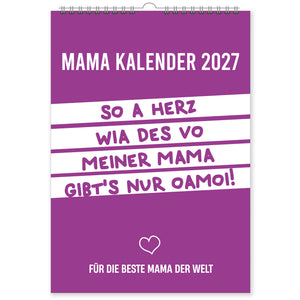 Der Bayerische MAMA Kalender 2027 von meinherzschlag – Produktbild 1 von 2.