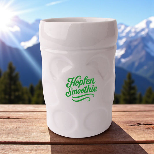 Maßkrug - Kaffeetasse "Hopfensmoothie" - meinherzschlag.de
