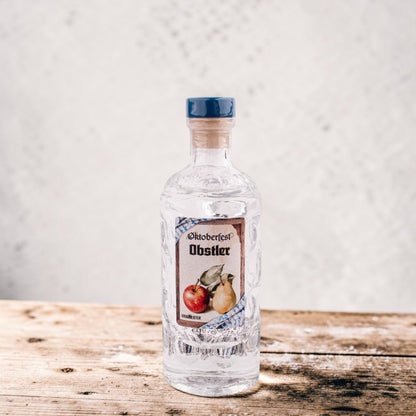 Maßkrug-Schnapserl "Obstler"