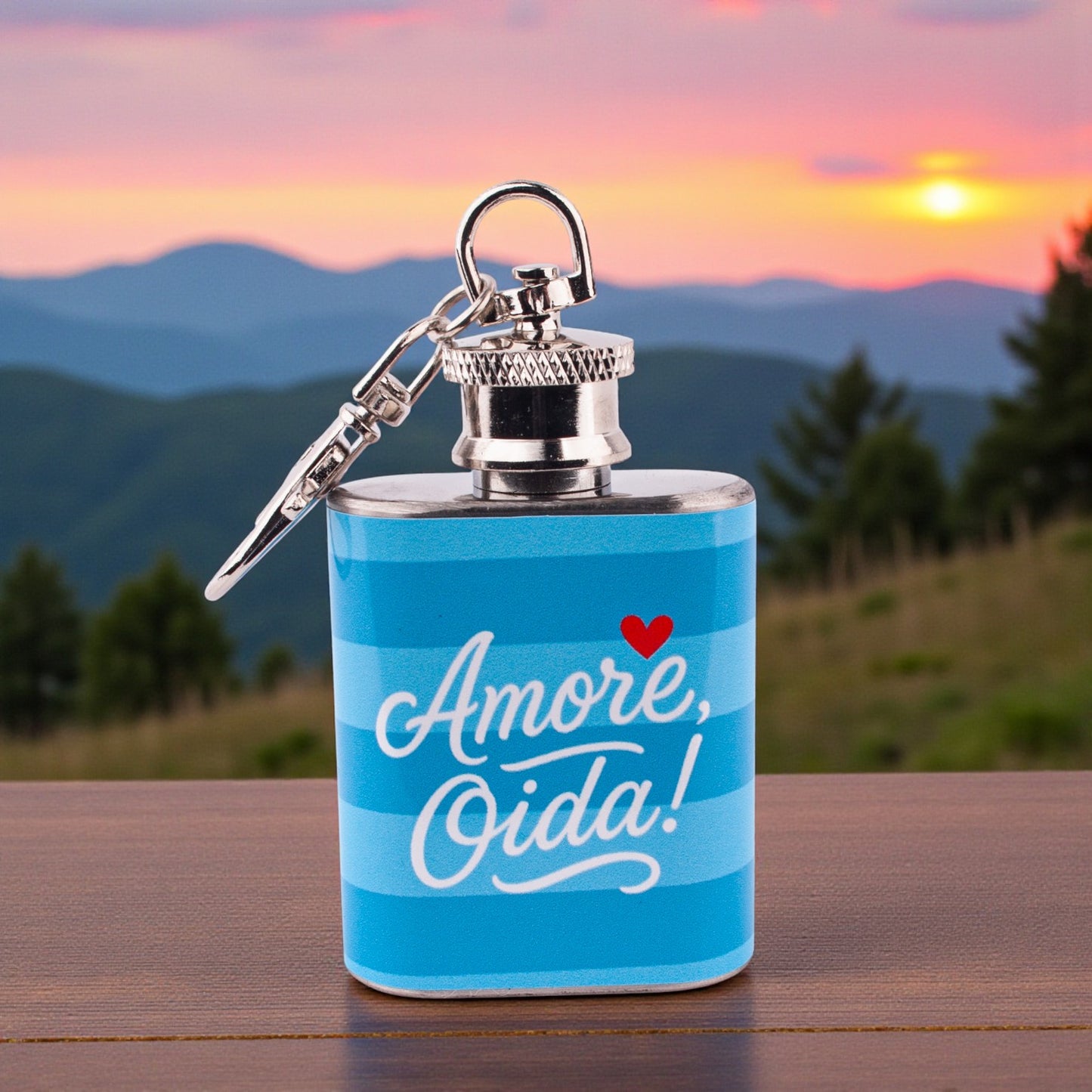 Mini - Flachmann "Amore, Oida!" - meinherzschlag.de