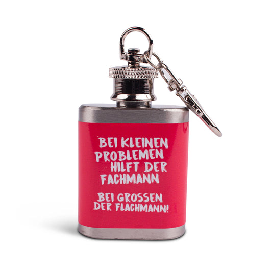 Mini - Flachmann "Fachmann" - meinherzschlag.de