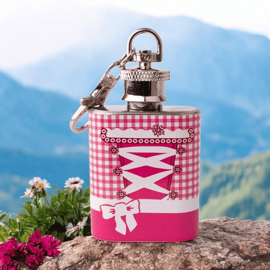 Mini - Flachmann "Dirndl" - meinherzschlag.de