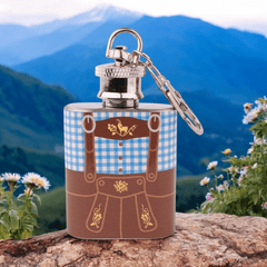 Mini-Flachmann "Lederhose"
