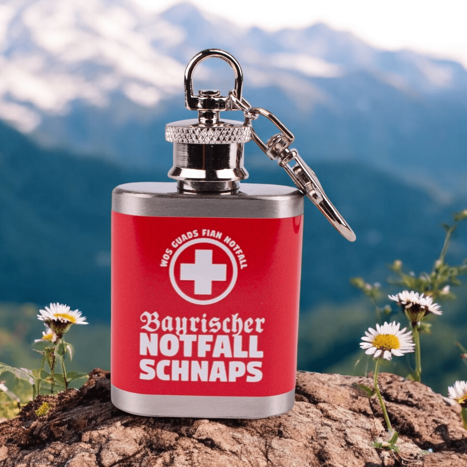 Mini - Flachmann "Erste Hilfe" 2cl - meinherzschlag.de